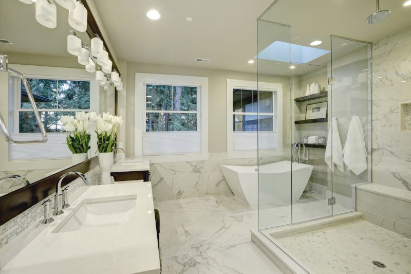 Wide Glass Shower